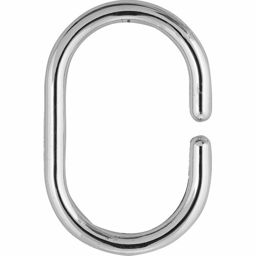 Кольца для шторок Sensea пластиковые цвет хром 12 шт 459₽