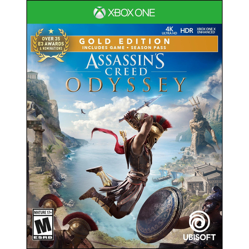 Игра Assassins Creed Odyssey Gold Edition цифровой ключ для Xbox OneSeries XS Русская озвучка Аргентина 1144₽