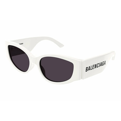 Солнцезащитные очки BALENCIAGA, белый, серый