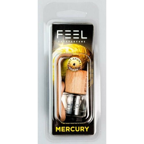 Ароматизатор На Зеркало Feel Classic Бутылочка Mercury Блистер FEEL арт. F203.1
