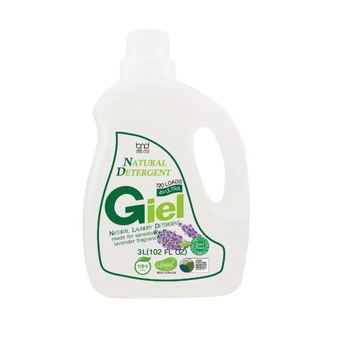 B&D GIEL Super Power Lavender Эко гель для стирки концентрированный для чувствительной кожи с ароматом лаванды 3 л на 120 стирок