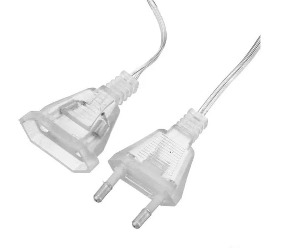 Удлинитель для гирлянды / прозрачный удлинитель для гирлянды / 3 метров