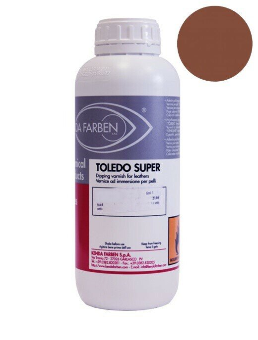 фото Краска проникающая для кожи Toledo Super 100 мл. Цвет: Каштан 33043