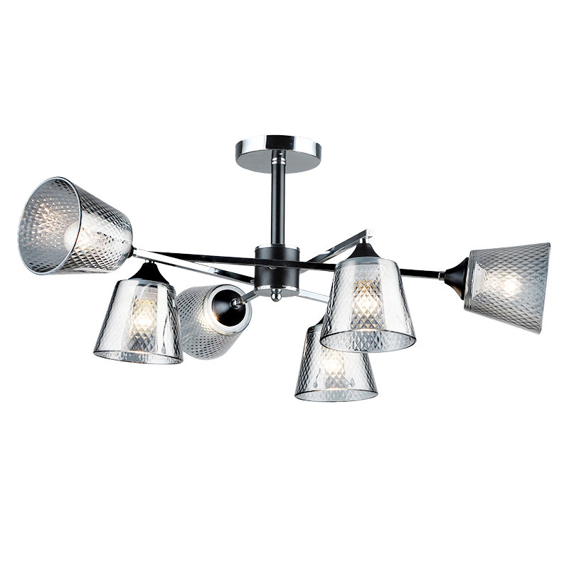 фото Люстра Лас Светас 18765/6 CH+BK