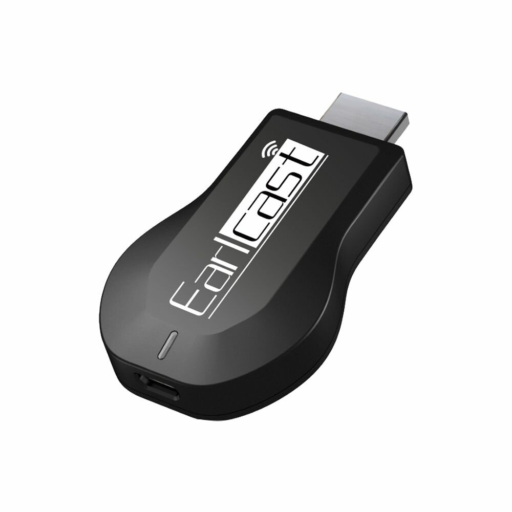 HDMI адаптер Earldom ET-W+ Wireless TV Dongle 2.4G + 5G Full HD/WiFi/Airplay (черный)