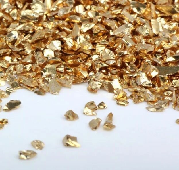 (25 гр.) Стеклянные бусины/стразы для рукоделия