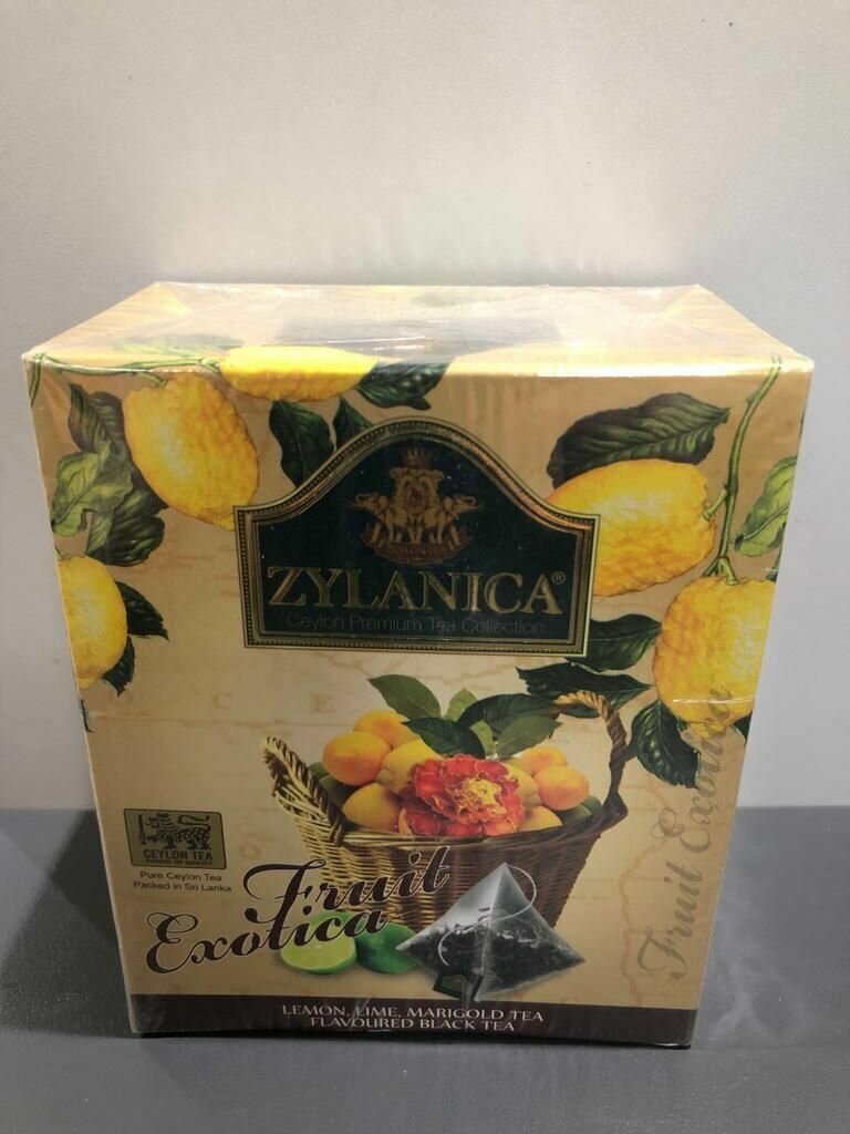 Чай ZYLANICA Pure Ceylon Tea Forest Berries Лесные ягоды черный 100 г - фотография № 7