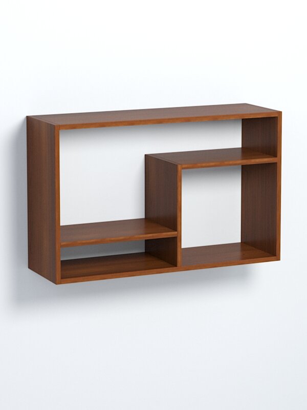 Полка настенная "вайб" №21, Орех. Производитель товара - компания Westcom.