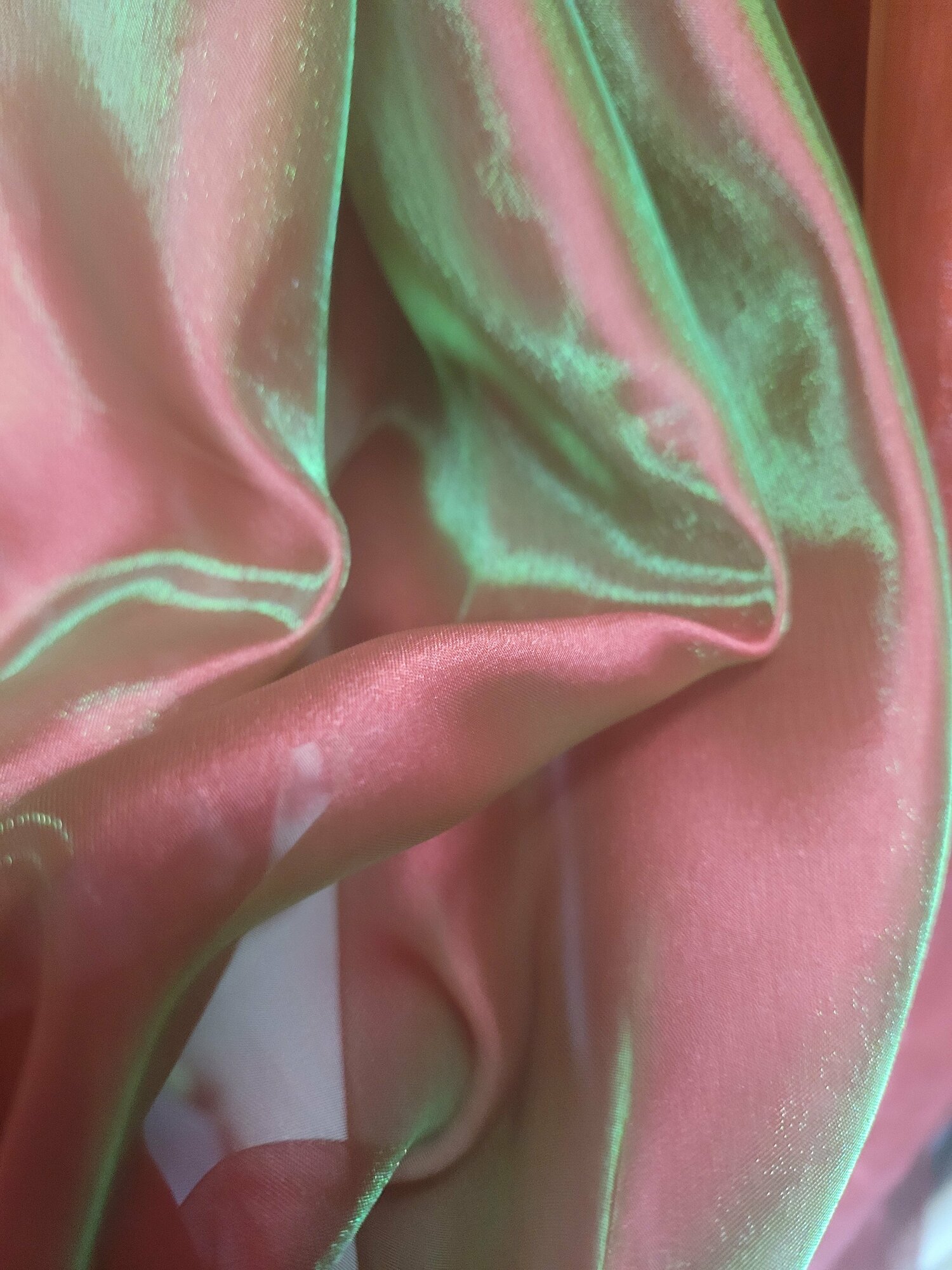 фото Полуорганза однотонная