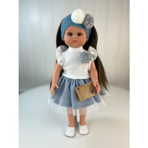 Кукла Lamagik Нэни темноволосая, с повязкой, 42 см, арт. 42020