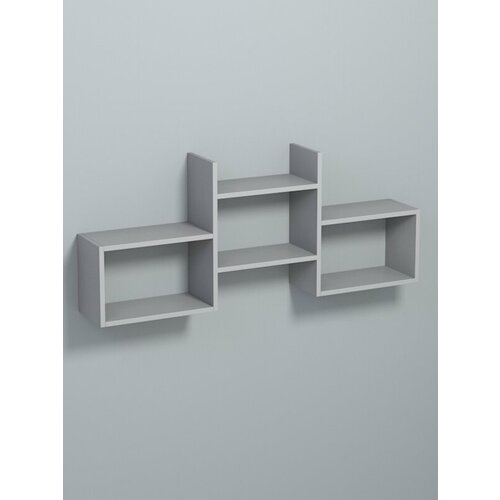 Полка настенная вайб 10 Серый 120 x 20 x 50 см 2788₽