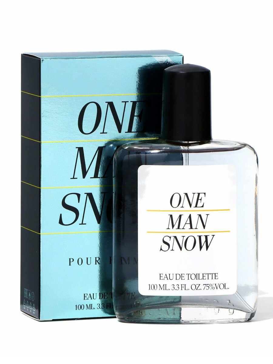 Абар Туалетная вода мужская One Man Snow 100мл