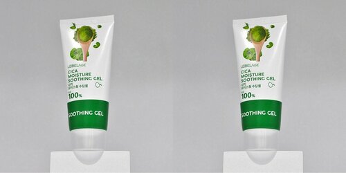 LEBELAGE Гель для лица CICA MOISTURE PURITY 100% SOOTHING GEL 100мл - 2 штуки