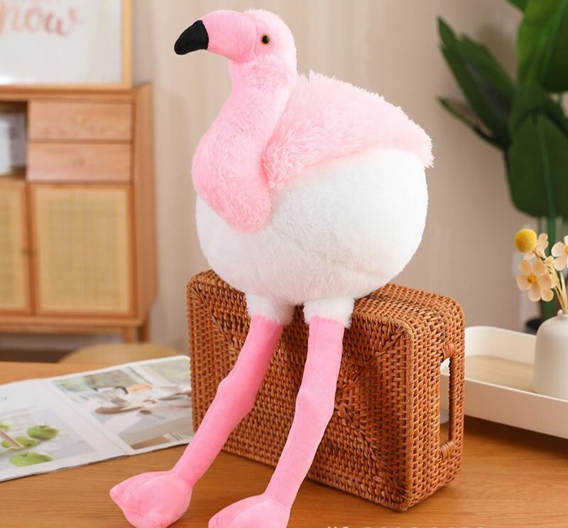 Мягкая игрушка Розовый Фламинго 60 см