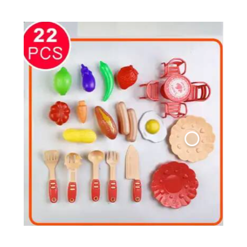 Набор продуктов игрушечный - это увлекательная игра для ребенка. Игрушечные продукты 22 предметов.