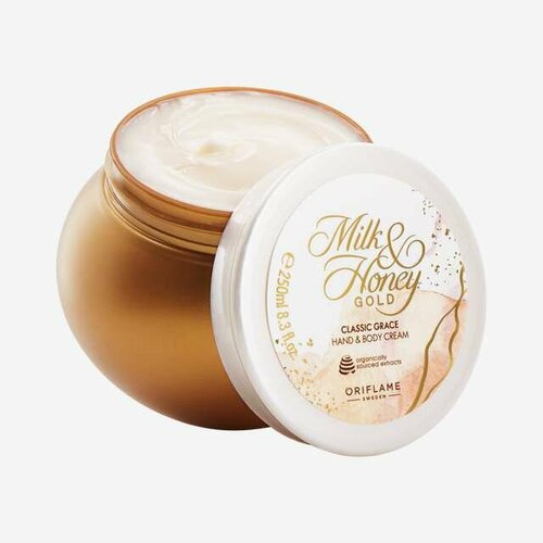 Питательный крем для тела и рук Milk & Honey Gold - Золотая классика