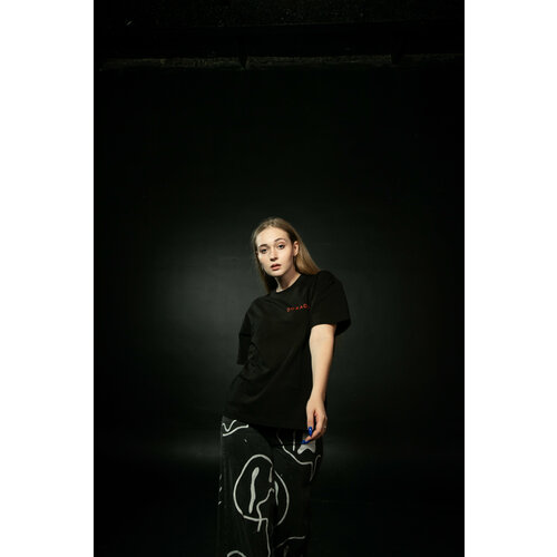 фото Футболка avoravu dosada, размер s / m, красный, черный