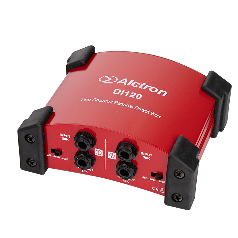 DI120R D. I. Box Преобразователь акустического сигнала, пассивный, Alctron — фото 2