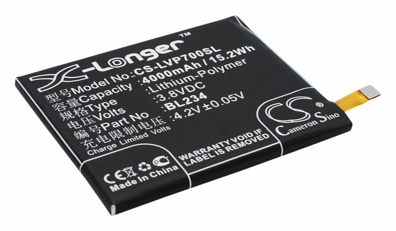 Аккумулятор Cameron Sino CS-LVP700SL для Lenovo A5000, P70, P70-A, P70-T