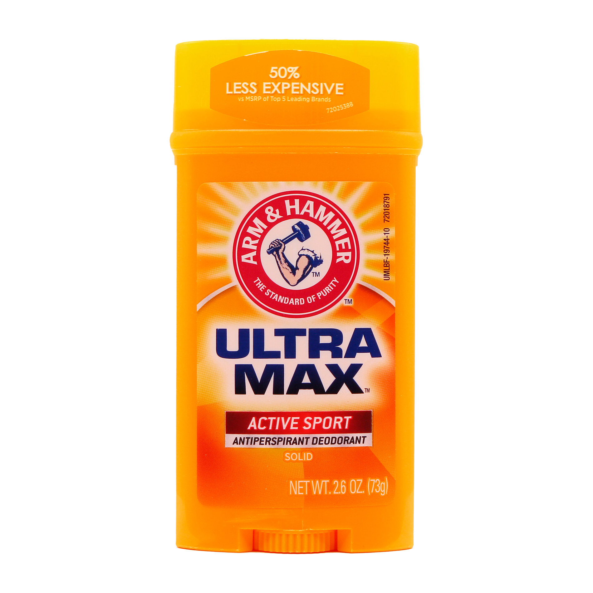 Дезодорант-антиперспирант Arm&Hammer UltraMax Active Sport, стик, 73 г