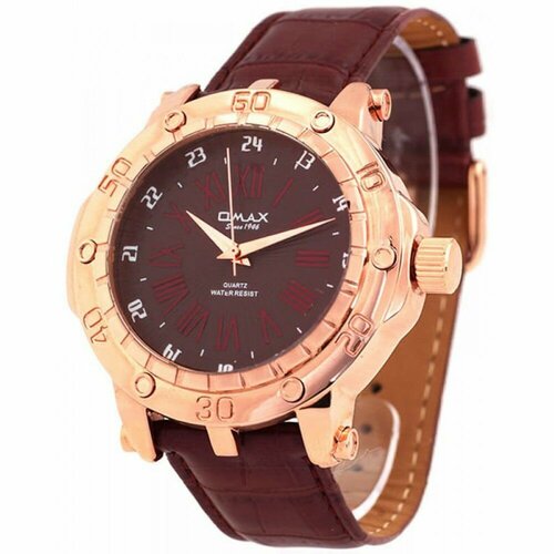 фото Наручные часы omax quartz, коричневый