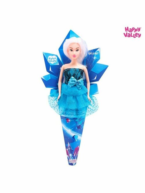 Кукла-модель в конусе Зимняя принцесса