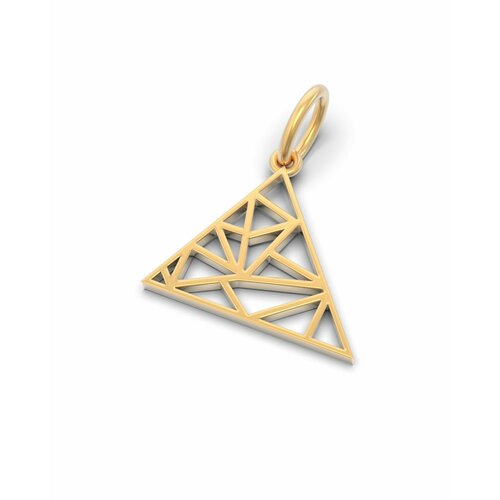 фото Подвеска подвеска серебро, кулон геометрия, серебро, 925 проба ajewelry