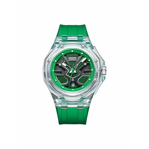 Наручные часы FAIRWHALE FW5920R3GREEN, зеленый, серебряный