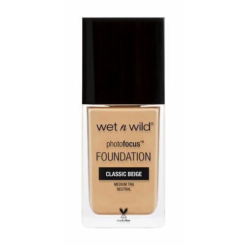 WETnWILD Photo Focus Foundation Тональная основа для лица, 98 г, E371c Classic Beige