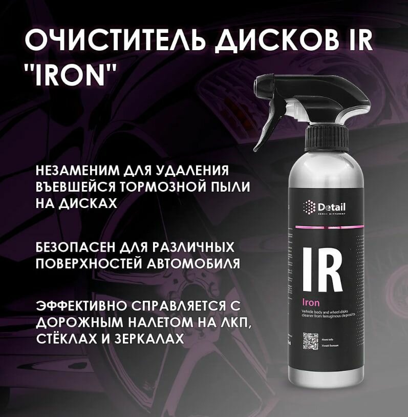 Очиститель шин и дисков Grass Detail Iron (DT-0132)