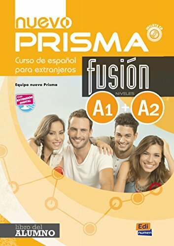 Nuevo Prisma Fusion. Niveles A1+A2. Libro del alumno (+CD) - фото №1