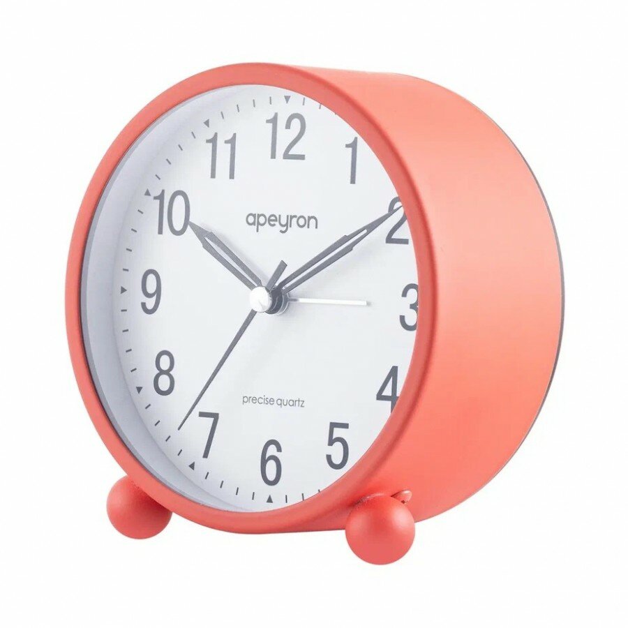 Настольные часы-будильник Apeyron MLT2207-510-2, 11,5 см - фото №10