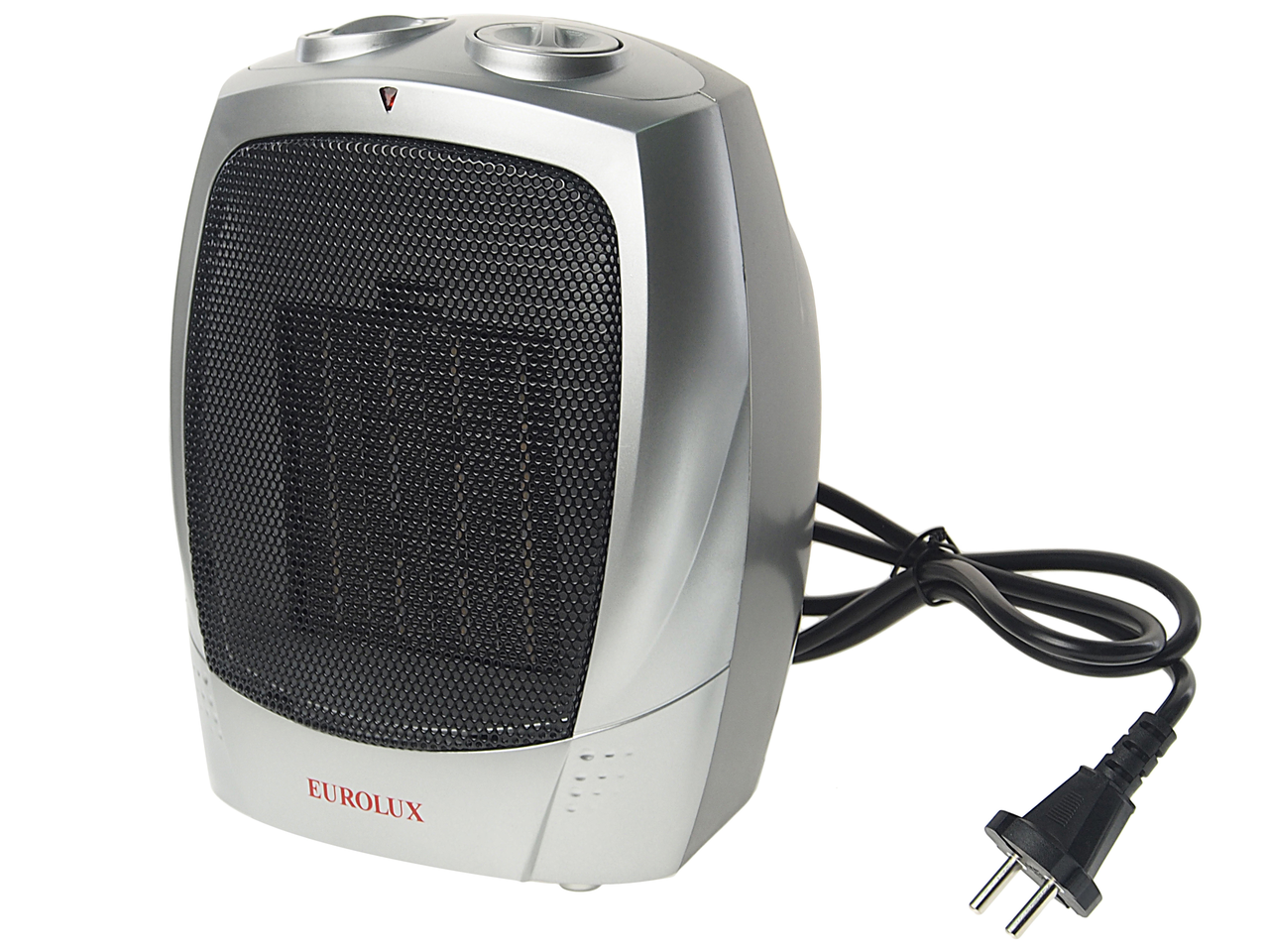 Тепловентилятор бытовой 1.80кВт (18кв. м) настольный белый EUROLUX