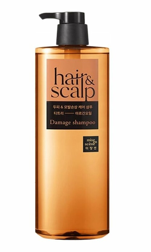 Шампунь для поврежденных волос и кожи головы Hair&scalp Damage Shampoo 750 мл MISE EN SCENE