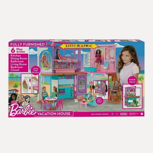 Изображение товара Дом для кукол Mattel Barbie Малибу