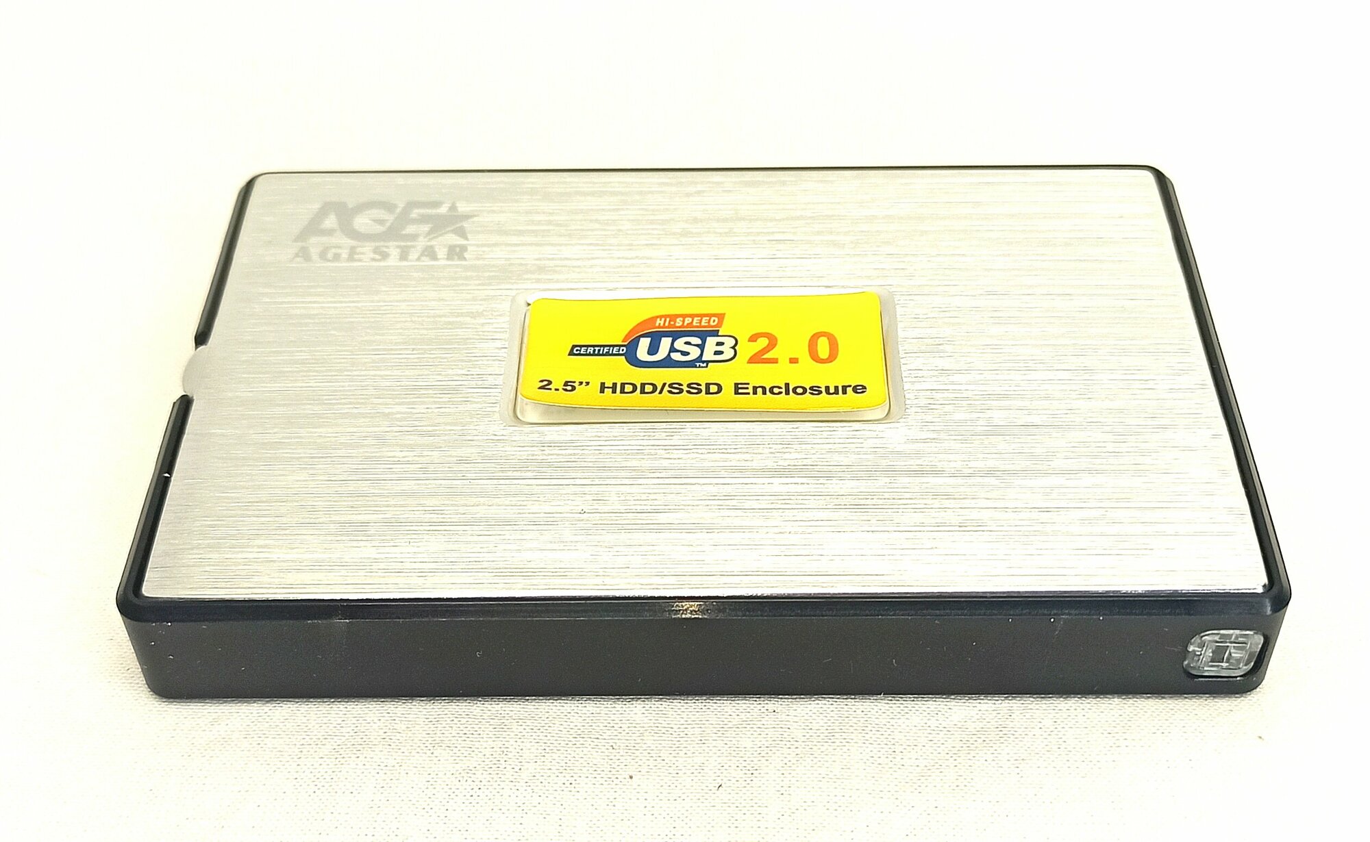 Корпус AGESTAR SUB2A11 для HDD и SSD, серебристый