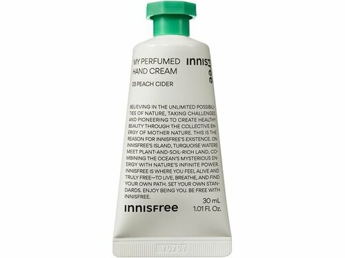 Парфюмированный крем для рук Innisfree 03 peach cider