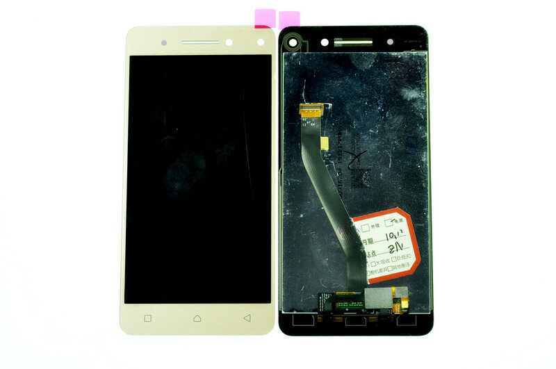 Дисплей (LCD) для Lenovo Vibe S1+Touchscreen gold