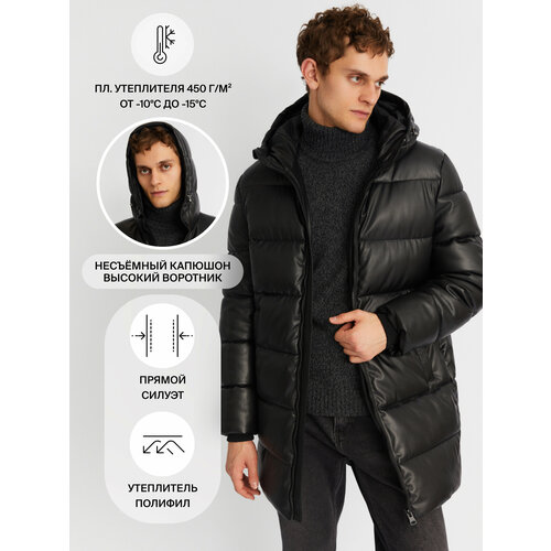 фото Куртка zolla, размер s, черный