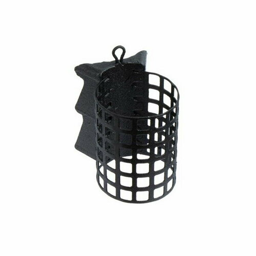 фото Груз-кормушка металлическая me alligator m perfo, цвет matt black, 110 г, 40 мл x-feeder