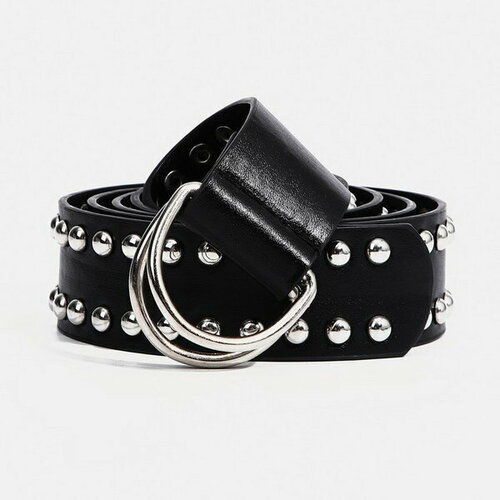 фото Ремень сима-ленд, размер 130, черный сима-лэнд