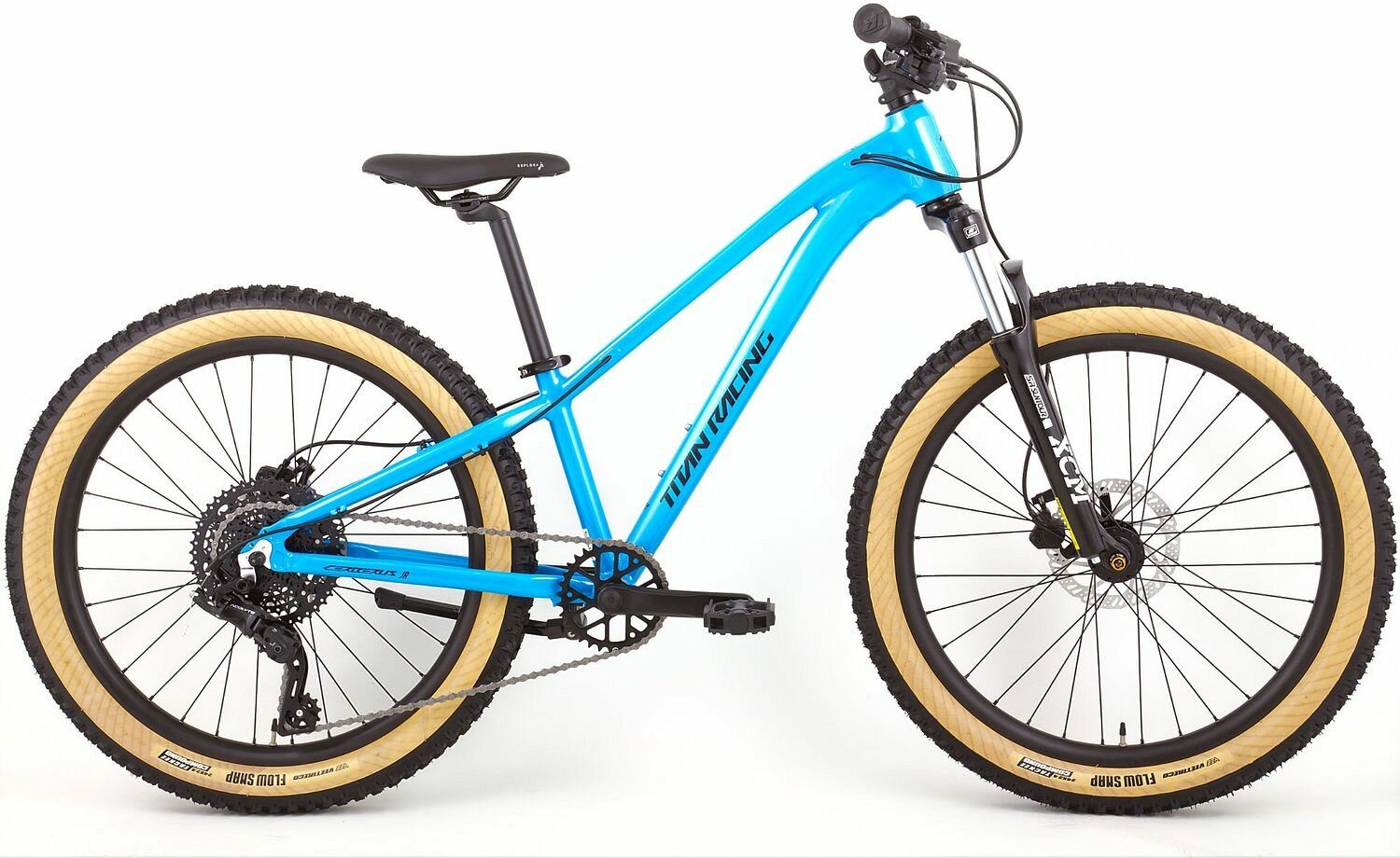 Велосипед Titan Racing Cerberus Jr 24" (2024) (Велосипед Titan Racing Cerberus Jr 24" Рама: One Size темно-синий, 2414000110024)
