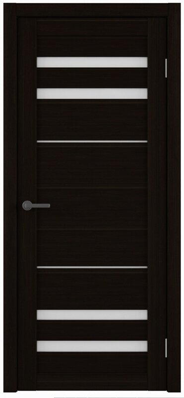 Межкомнатная дверь (дверное полотно) Albero Пекин покрытие Эко-шпон / ПО Темный кипарис Мателюкс 60х200
