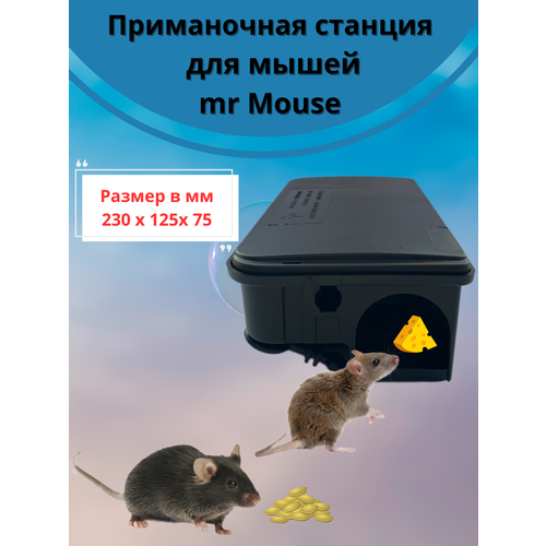 Mr. Mouse Приманочная станция от грызунов mr mouse приманочная станция крысоловка для грызунов 23 20 10