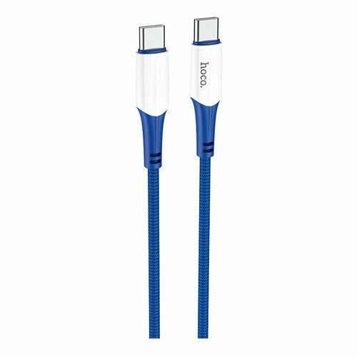 Дата-кабель Hoco X70 Type-C-Type-C (3 А) 1 м, синий usb кабель type c hoco x70 1м синий