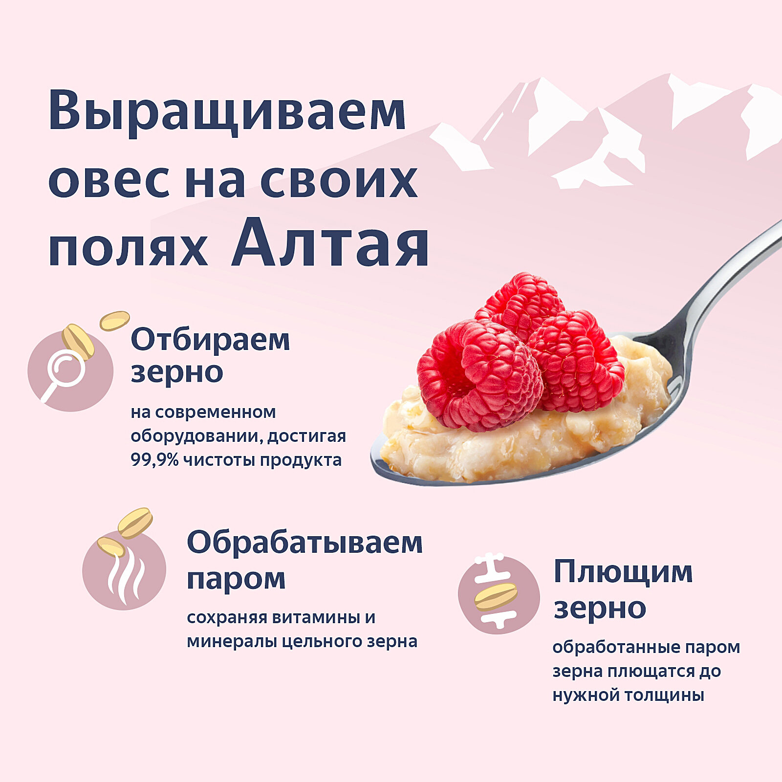 Каша овсяная с черникой, клубникой, малиной Гудвилл не требующие варки, 40 гр, 17 шт - фотография № 4