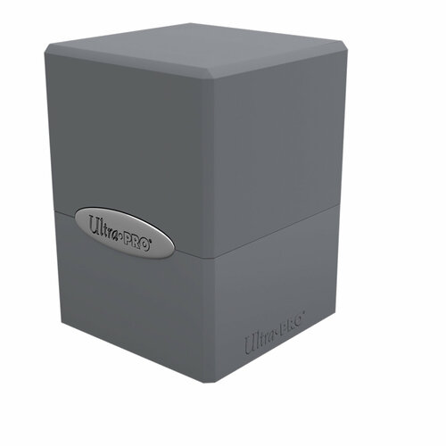Коробочка Ultra Pro Satin Cube - Smoke Grey для карт MTG, Pokemon
