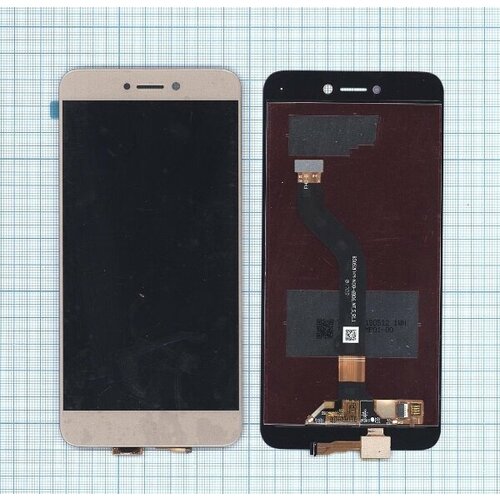 Дисплей для Huawei P8 Lite (2017) золото гидрогелевая защитная пленка huawei p8 lite 2017 комплект 2шт