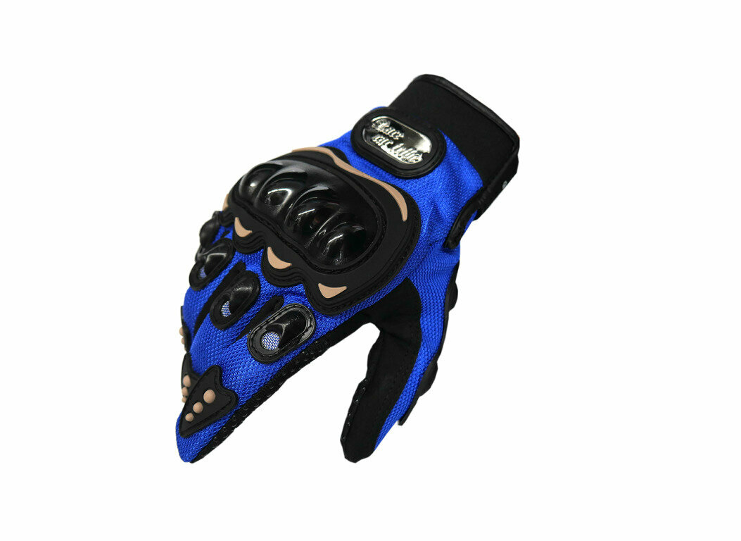 Тактические мужские мотоперчатки Exantoo QGV6 BLUE
