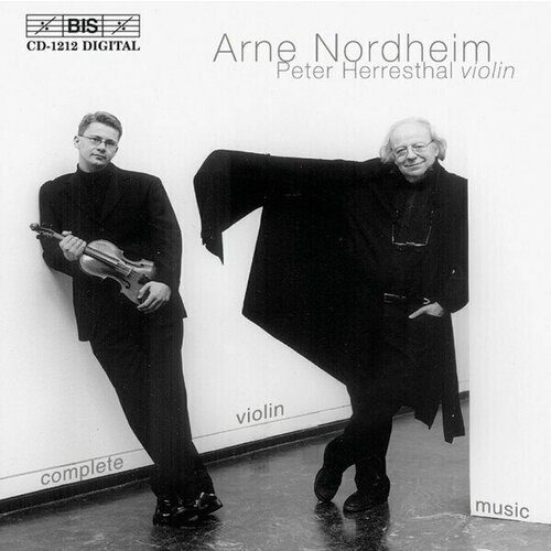 AUDIO CD Nordheim - Complete Violin Music. 1 CD lommi professional violin edge clamp stainless steel violin making tools repair violin for repairing cracks close to the edge